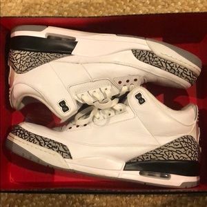 Jordan 3 White Cement